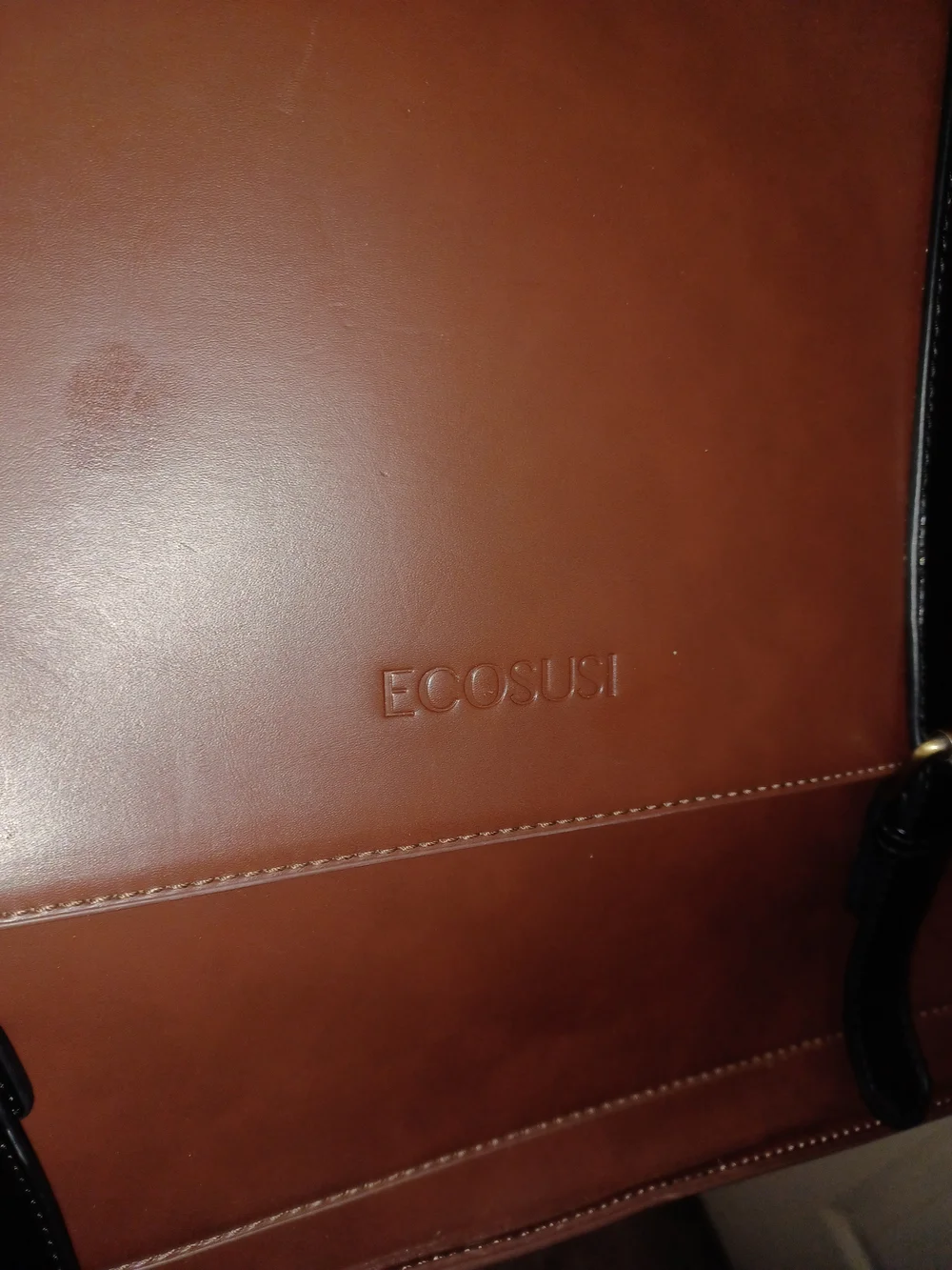 Ecosusi brown leather